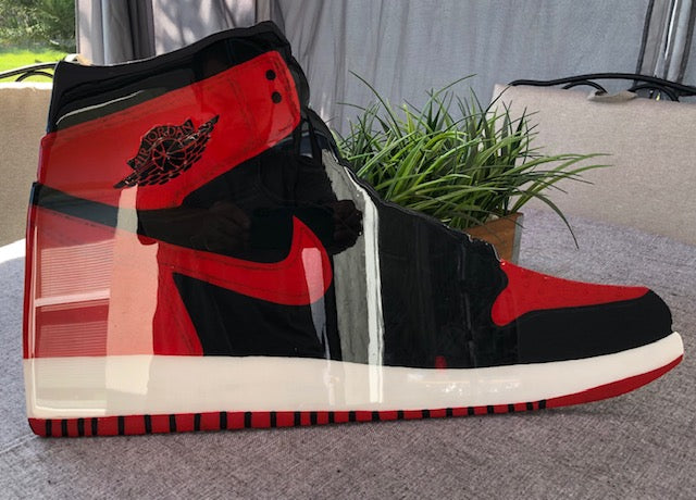Jordan 1 Sneaker Wall Art – Epoxy Finish