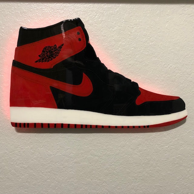 Jordan 1 Sneaker Wall Art – Epoxy Finish